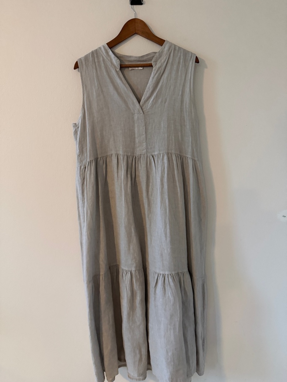 100% Made In Italy Linen Dress - Picture 6 of 7